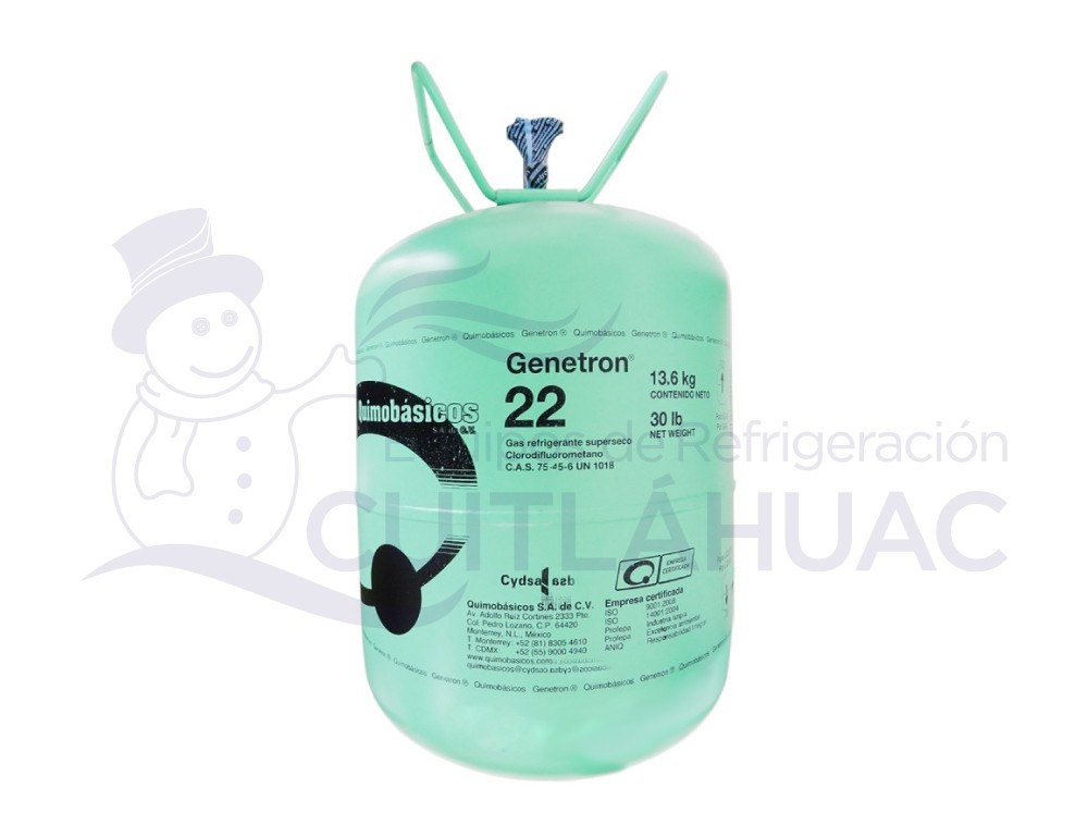 5006A GAS REFRIGERANTE R22 EN CILINDRO DE 13.6
