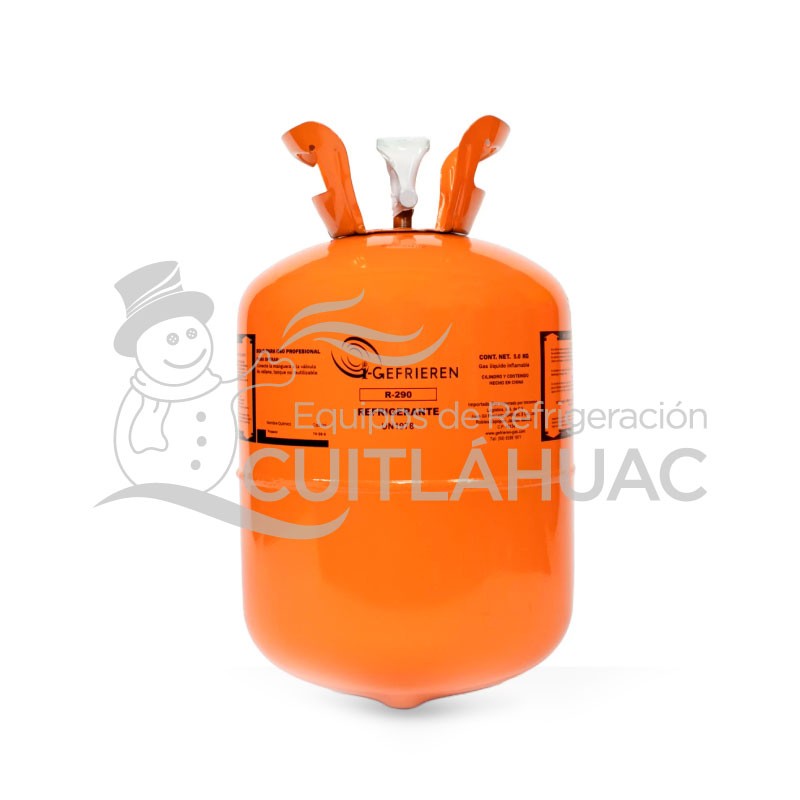 5049AA GAS REFRIGERANTE R290 DE 5 KG.