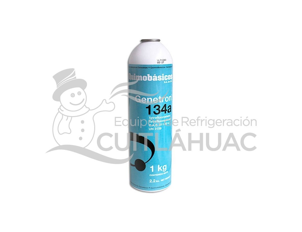 5020AA GAS REFRIGERANTE R134A 1KG GENETRON