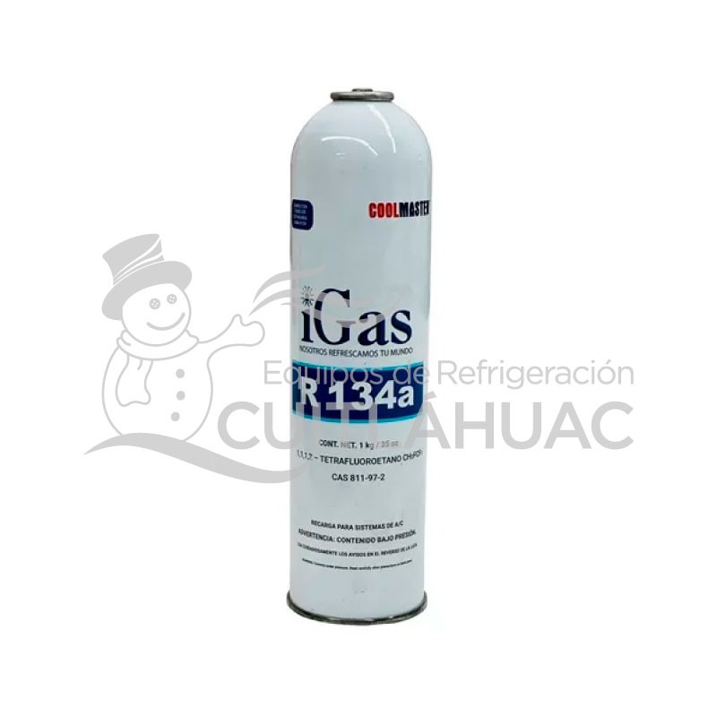 5020A GAS REFRIGERANTE R134AR POR KILO (BOTE)