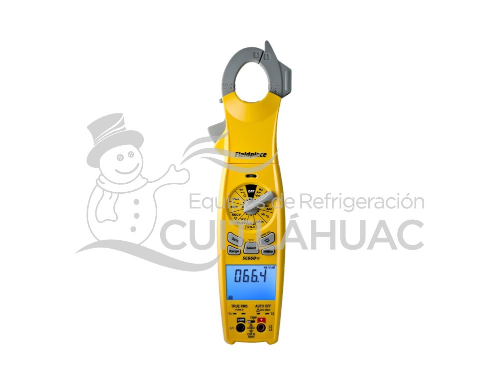 SC660 AMPERIMETRO VOLTS AC 600 AMP 400 FIELDP