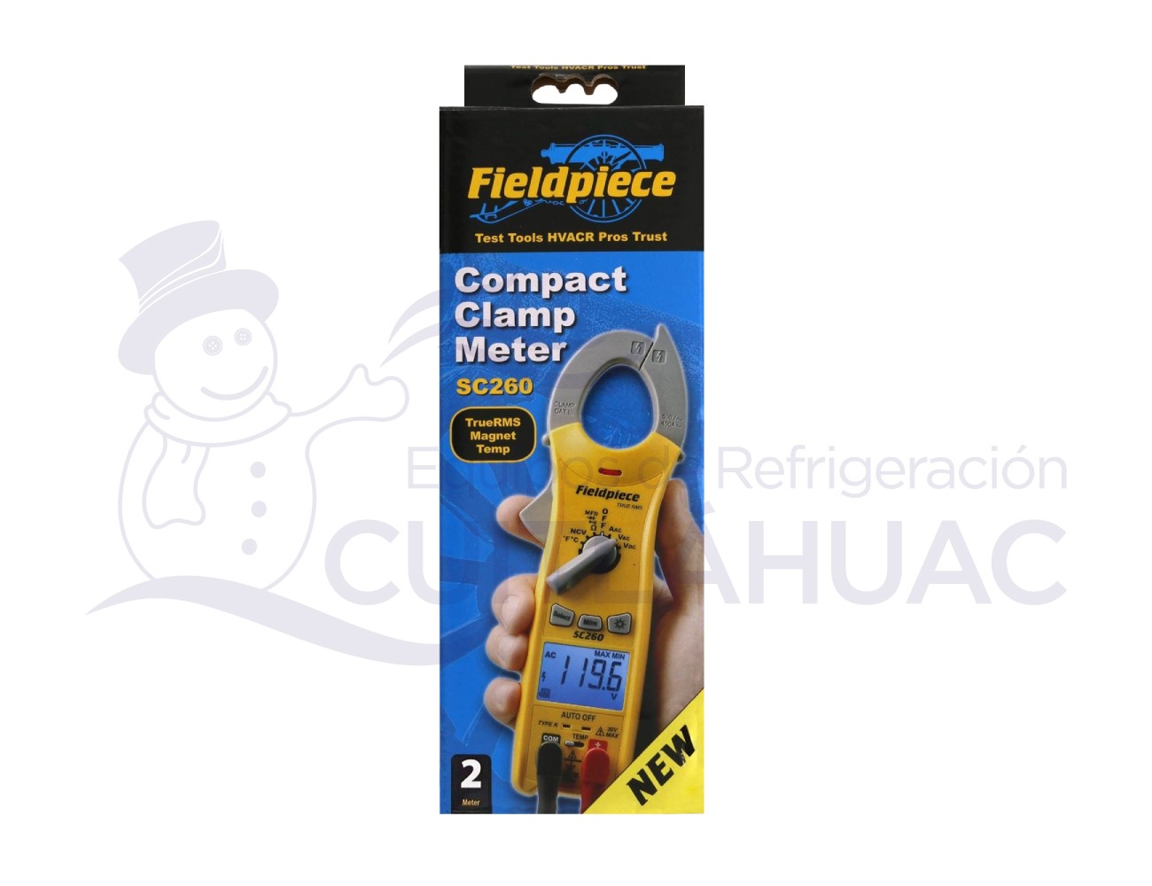 SC260 AMPERIMETRO STD VOLTS 600 AMP 400 FIELDP