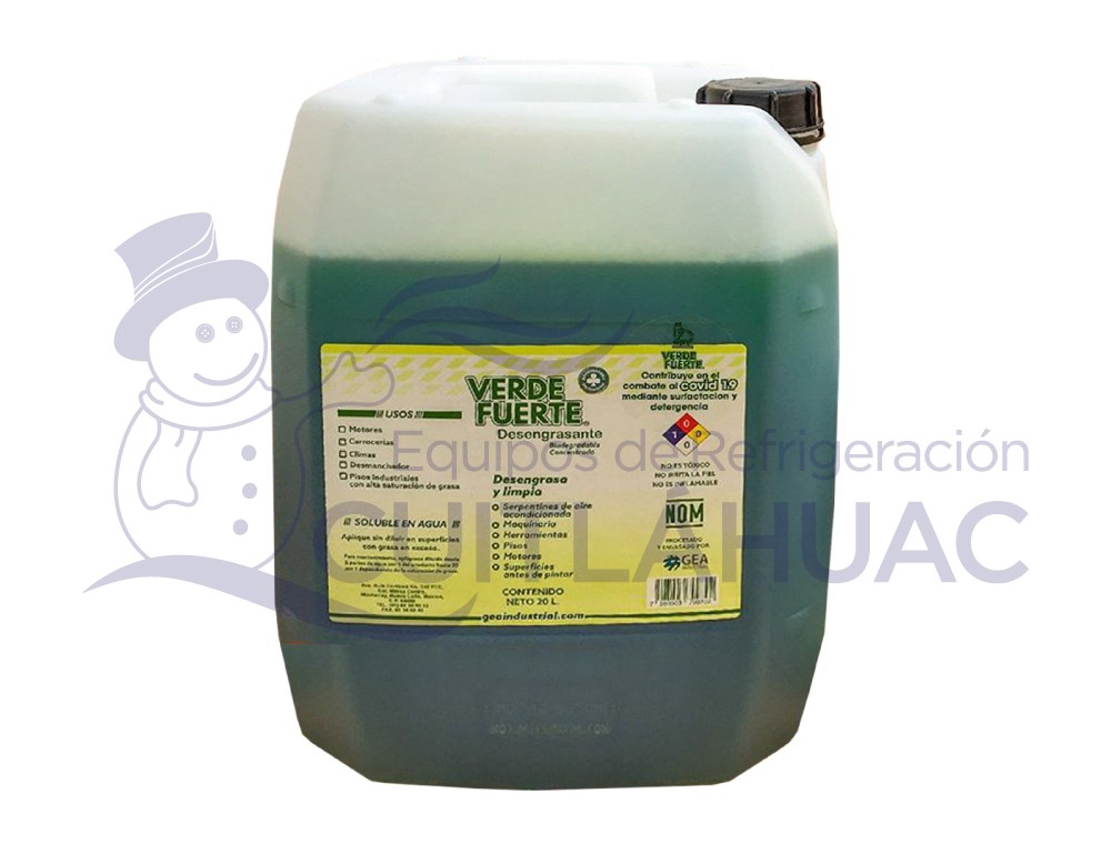 5407 DESENGRA P/COND VERDE FUERTE 20 LTOS.