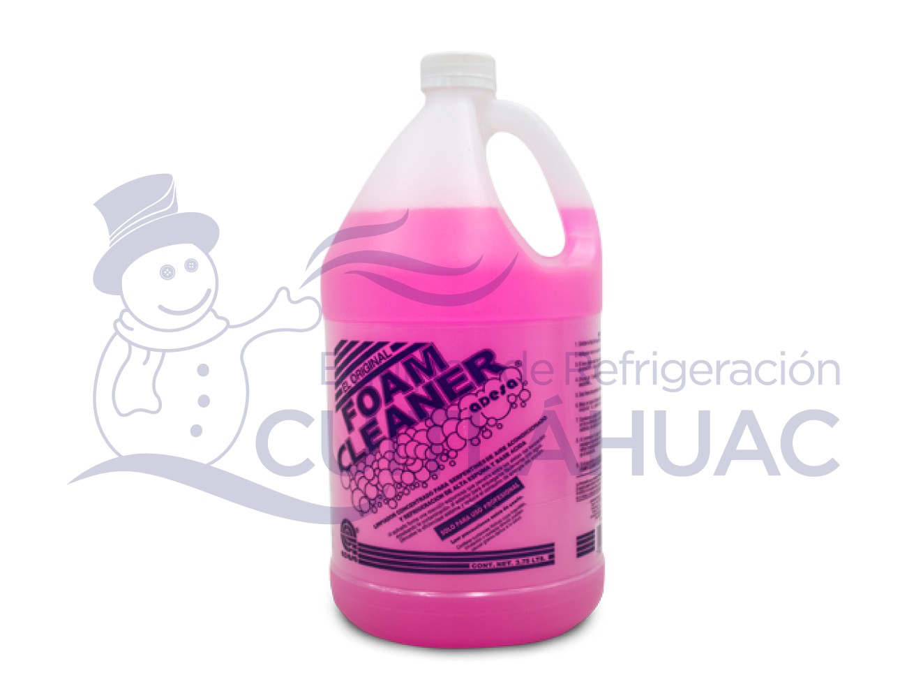 5402 LIMPIADOR P/COND ROSA GALON. FOAM