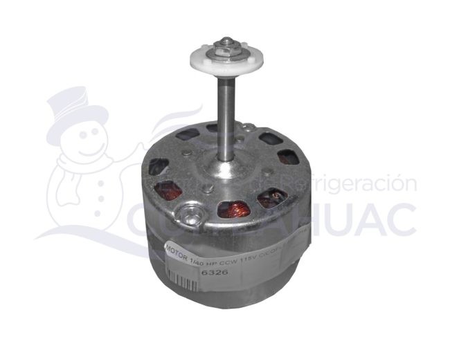 6326 MOTOR CARB 1/40 115V. C/COPLE F/ CCW