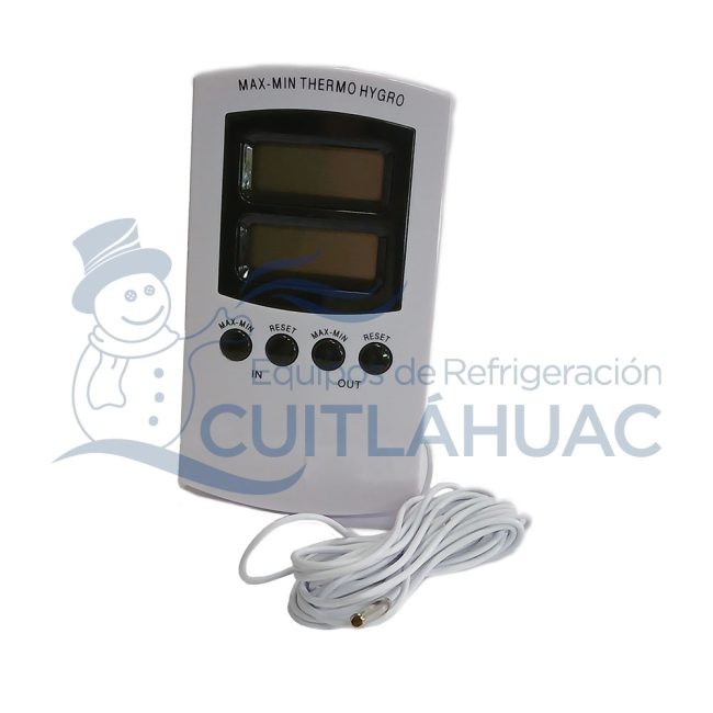 8746 TERMOHIGROMETRO DIGITAL INT/EXT 2 PANT