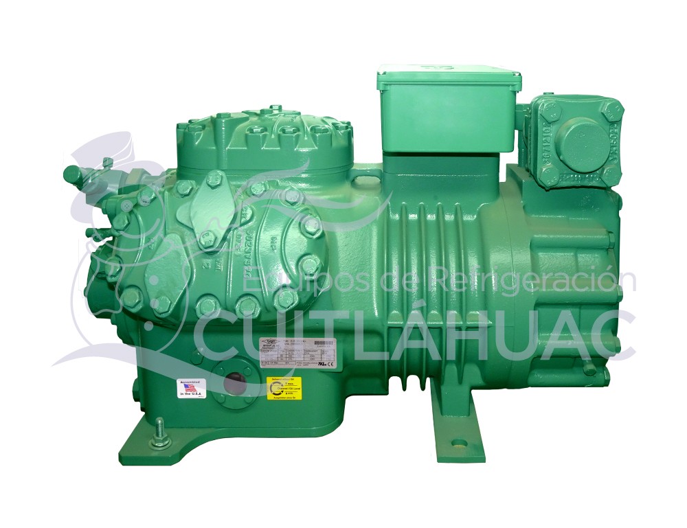 6JE-33-2NU-2D COMP 33HP M/A/TBITZER 208-230 460/3/60