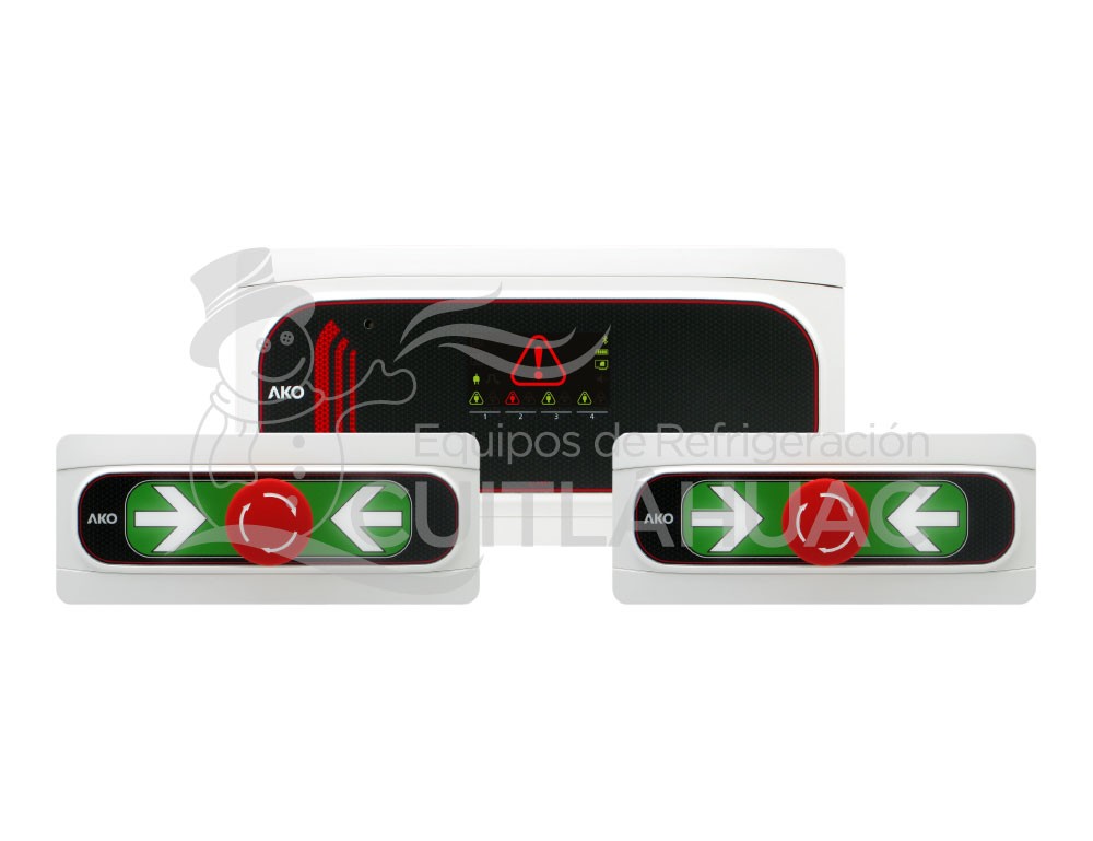 AKO-55424B KIT ALARMA HOMBRE ENCERRADO 4 FOCOS