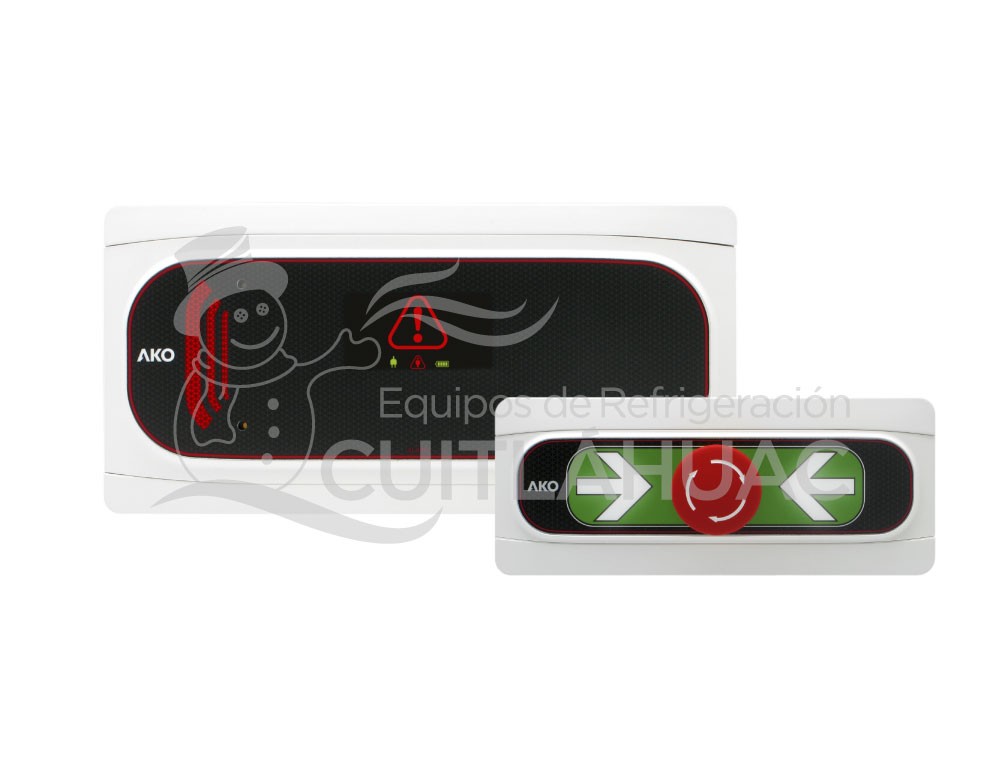 AKO-55123B KIT ALARMA HOMBRE ENCERRADO + 1 PULSADOR