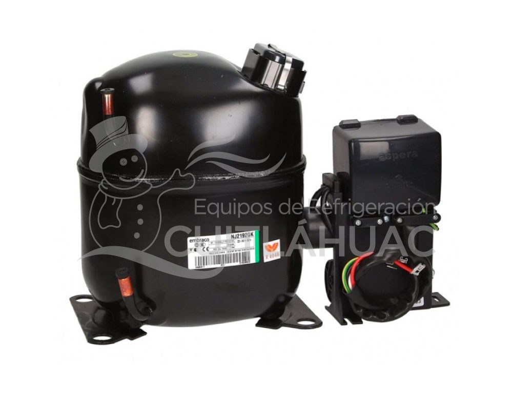 NJ2192GK-115V COMPRESOR HERMETICO 1 1/4 HP R404A 115V LBP