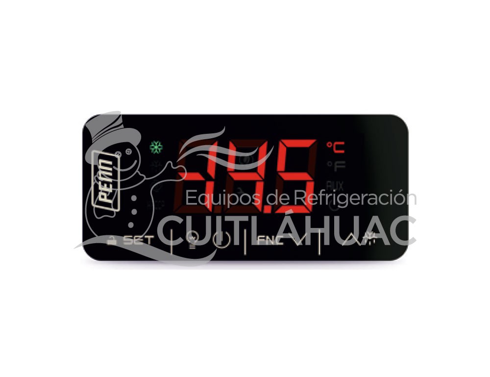 TC3222N7V-000D CONTROLADOR 2 RELAY 230V INCLUYE 1 SONDA