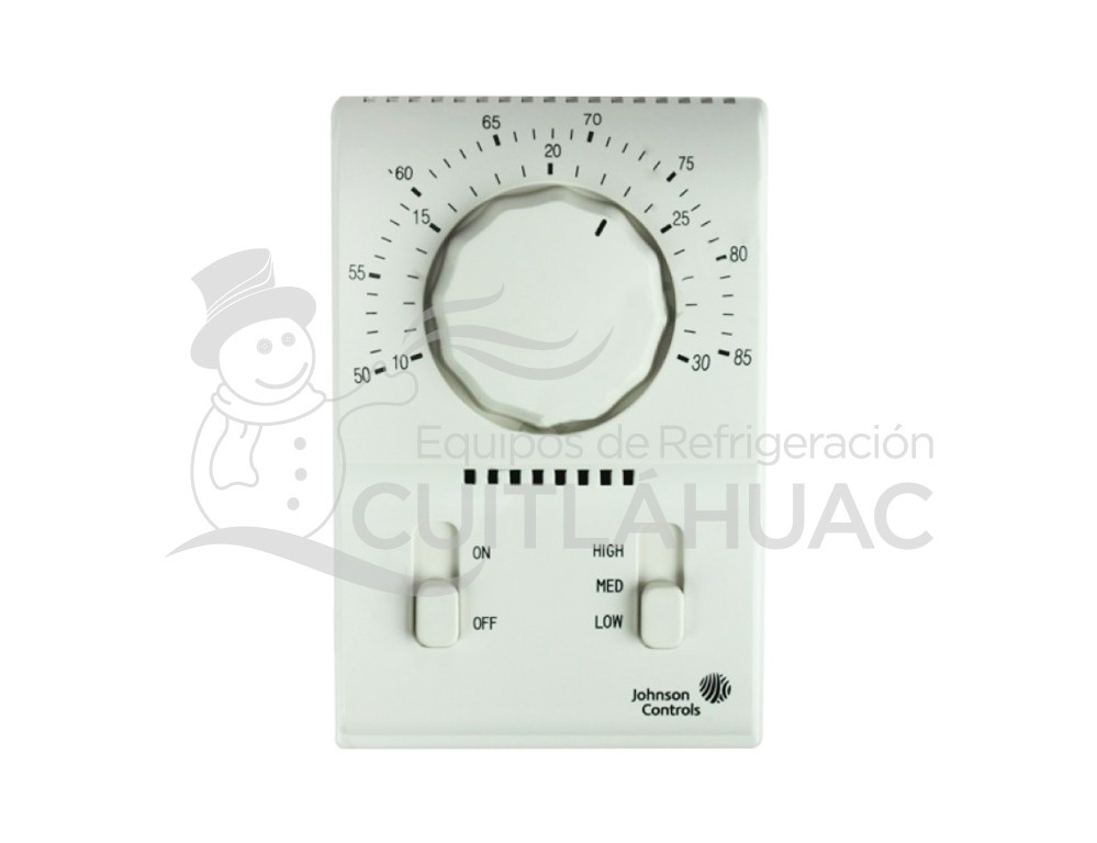 T2000EAT-0C0 TERMOSTATO PARA 2 TUB F&C S/FRIO 10° A 30°C | 24V