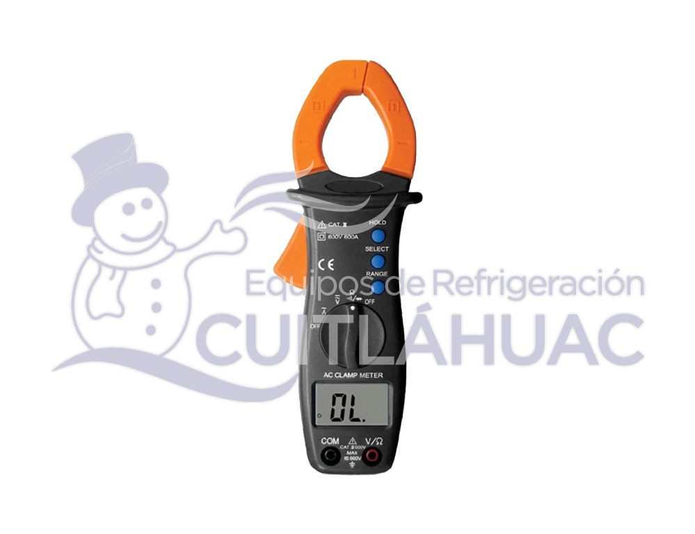 513 AMPERIMETRO DIGITAL GANCHO 600AMP 600V