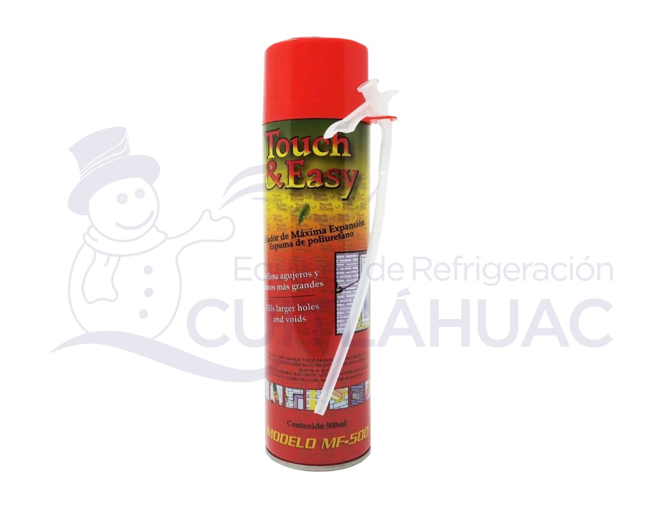 432 BOTE POLIURETANO TOUCH&EASY 500ML