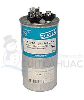 1726AA CAPACITOR DE TRABAJO 45+5MFD 440V