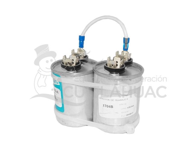 1704B CAPACITOR DE TRABAJO 8 MFD A 660VCA