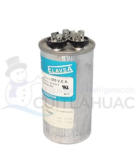 1724A CAPACITOR DE 40+6 MFD A370 VAC