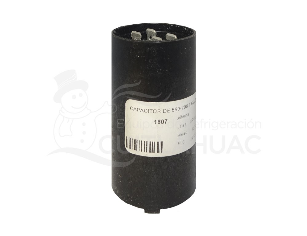 1607 CAPACITOR DE 590-708 1.5 A 2.0 H.P.110V