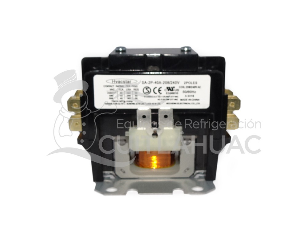 2206AA CONTACTOR 40AMP 2POLOS 208/240V HVACSTAR